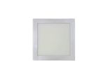 Plafoniera Led Quadrata Edm - 20W - 1500 Lumen - 4000K - Cromata - 31593