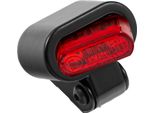 Alloggiamento Cnc Con Luce Posteriore Incassata A Led Shorty Piccolo Rosso