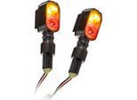 Indicatore Di Potenza Universale Per Moto Led Scanalato Con Combinazione Di Luci Posteriori Colorate M10 Omologato E