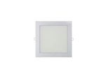Faretto Led Quadrato Edm - 22Cm - 20W - 1500Lm - 4000K - Struttura Cromata - 31585