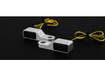 Indicatore Led Colorato Con Alloggiamento In Alluminio Per Raccordi Al Manubrio Argento Tipo3