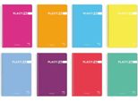 Pacsa Notebook Plastipac 80 Fogli 1 Riga Polipropilene Copertine Folio 90Gr Colori Assortiti -5U-