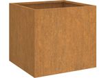 Vidaxl Fioriera 42X40X39 Cm In Acciaio Corten