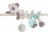 Peluche A Spirale Panda Osso Turchese 25 Cm