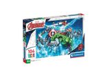 Clementoni - UkłAdanka 104 Elementy Marvel Avengers - Puzzle Premium