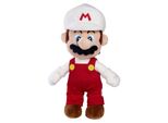 Figurka Pluszowa Super Mario - Feuer Mario 30 Cm - Oficjalna Licencja