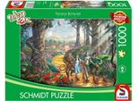 Warner - Mago Di Oz, Segui La Strada Di Mattoni Gialli®, 1000 Pezzi - Puzzle