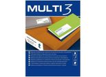 Etichette Multi-3 105X57 100 Fogli