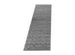 Tappeto A Pelo Alto Pisa Grey 80 X 250 Cm
