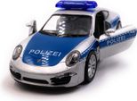 Onwomania Porsche 911 Carrera Polizei Modellauto Auto Mst. 1:34