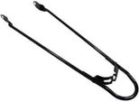 Asta Parafango Posteriore Cortina 28 E-U4 Nero