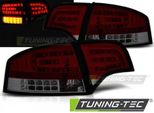 Luci Posteriori A Led Per Audi A4 B7 (8E) Berlina 04-08 Rosso/Fumo