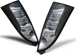 Luci Posteriori A Led Per Ford Focus MK1 Anno 98-04 Nero