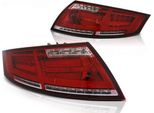 Fanali Posteriori Full Led Per Audi Tt 06-14 Indicatori Di Direzione Dinamici Rosso/Cromo
