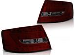 Luci Posteriori A Led Per Audi A6 C6 4F Berlina 04-08 Rosso/Fumo 6-PIN