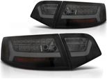 Luci Posteriori A Led Per Audi A6 C6 4F Berlina Anno 08-11 Nero Fumo