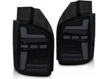 Luci Posteriori Full Led Per Vw T5 Anno 10-15 Indicatori Di Direzione Dinamici Nero/Fumo