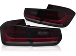 Luci Posteriori Full Led Per Bmw F30 Berlina Anno 11-19 Indicatori Di Direzione Dinamici Rosso/Fumo
