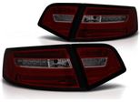 Luci Posteriori A Led Per Audi A6 C6 4F Limo Anno 08-11 Rosso/Fumo