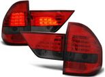 Luci Posteriori A Led Per Bmw X3 E83 Anno 04-06 Rosso/Fumo