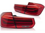 Luci Posteriori A Led Per Bmw F30 Berlina Anno 11-19 Indicatori Dinamici Rossi