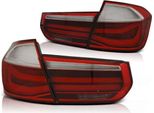 Luci Posteriori A Led Per Bmw F30 Berlina Anno 11-15 Rosso/Fumo