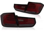 Luci Posteriori Full Led Per Bmw F30 Sedan Anno 11-15 Indicatori Dinamici Rosso/Fumo