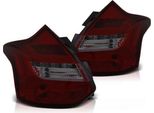 2X Led Lightbar Luci Posteriori Per Ford Focus MK3 Anno 11-14 Rosso/Fumo