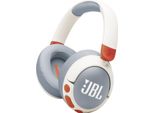 Jbl Junior 470NC Cuffia Wireless Ad Archetto Telefono/Musica Usb Tipo C Bluetooth Grigio Chiaro, Bianco