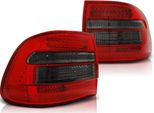 Fanali Posteriori A Led Per Porsche Cayenne 955 9PA Anno 02-07 Rosso/Fumo