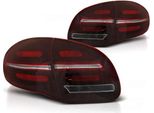 Fanali Posteriori Full Led Per Porsche Cayenne 958 92A Anno 10-14 Rosso/Cromo