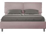 Ityhome - Letto Contenitore Imbottito 160X210 Microfibra Glicine Sleeper