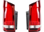 Fanale Posteriore Akd, Luce Di Segnalazione Dinamica A Led, Per Mercedes-Benz Vito 2014-2021, Rosso Grigio Scuro