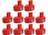 Batteria Ricaricabile Ni-Mh, Capacità 4000Mah, Compatibile Con I Modelli PA18, 10Pcs 4000Mah