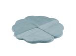 Misioo Tappeto Pieghevole Per Gattonare 115X115X5 Cm - Tappeto Gioco Amichevole Per Bambini - Tappeto Gioco Morbido Di Alta Qualità - Blu