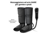 Ikare Massaggiatore Gambe E Piedi Con Compressione D’Aria – 6 Modalità, 3 Livelli Di Intensità E Funzione Riscaldante
