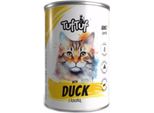 Tuf Tuf Cibo Umido Per Gatti, Carne In Scatola Con Anatra, 400 G