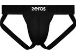 2EROS - Intimo Da Uomo Sospensorio - Aktiv Hermes Jockstrap Black - 1X Taglia L