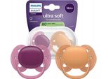 Philips Avent Succhietto SCF093/03 Ultra Morbido, Succhietto Extra Morbido, Ortodontico, Silicone, Bambino/Bambino