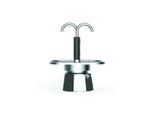 Bialetti Mini Express, Moka, 0,09 L, Nero, Alluminio, 2 Tazze, 115 Mm