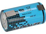 Ultralife UHE-ER26500 Cella A Bobina U Etichetta Di Saldatura - C Cella Rotonda Litio Cloruro Di Tionile 3,6V 9000Mah LS26500