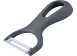 Pelapatate Fackelmann 13,5 Cm, Pelapatate Con Impugnatura Molto Ergonomica E Leggera, Aiuto In Cucina Di Alta Qualità Con Parte Funzionale In Ceramica, Adatto A Tutti I Tipi Di Frutta E Verdura (Colore: Bianco/Nero)