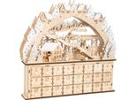 Small Foot - Calendario Dell'avvento In Legno Ski