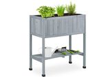Letto Rialzato In Legno Relaxdays