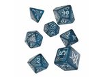 Zestaw KośCi Call Of Cthulhu Abyssal I BiałE (7 Szt.) - Q Workshop