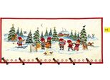 Eva Rosenstand Set Da Parete A Punto Croce "Calendario Dell'avvento, Nani Nella Neve"", Schema Di Conteggio, 40X95Cm"