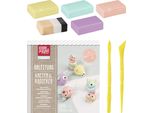 Knorr Prandell212159108 Knorr Prandell Bastelset Kneten & Radieren Funny Freaks