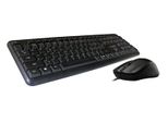 Tastiera C-TECH KBM-102, Set Combinato Cablato Con Mouse, Usb, Cz/Sk
