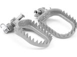 S3 Punk Poggiapiedi In Acciaio Argento Per Ktm/Husqvarna