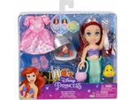Jakks Pacific - Lalka Ariel W Stylu Disney MałA Syrenka 15 Cm, Land And Sea